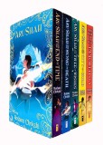 Cumpara ieftin Aru Shah Series Books 1 - 5 Collection By Roshani Chokshi (End Of Time, Song Of Death, Tree Of Wishes, City Of Gold Nectar Of Immortality),Roshani Cho