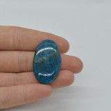 Cabochon apatit 35x21x7mm a5, Stonemania Bijou