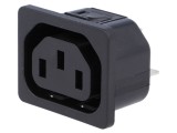 Conector Alimentare AC soclu mamă 10A 250V