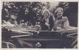 CP Regele Carol al II lea si regele Mihai parada in automobil ND(1930), Bucuresti, Necirculata, Fotografie