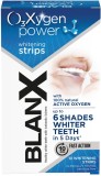 Benzi Pentru Albirea Dinților, BlanX, O3X Whitening Strips, &Icirc;ndepărtare Pete Dentare, Albire Rapidă A Dinților, 10 buc