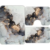 Set Covorașe Baie 3 piese: 60x90cm, 60x45cm, 60x45cm, Marmură