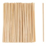 Betisoare natur pentru lucru manual,19x0.5 cm, 100 bucati set, Oem