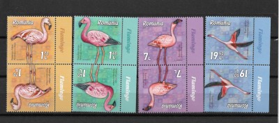 ROMANIA 2021 - FLAMINGO, TETE BECHE DIN COALA DE POSTA, MNH - LP 2336 foto