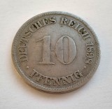Germania - 10 Pfennig 1898 F