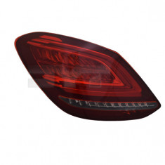 Stop, lampa spate MERCEDES Clasa C (W205), 07.2018- model SEDAN, partea Stanga, TYC, cu lampa ceata spate; LED; fara marcaj &quot;MERCEDES-BENZ&quot;