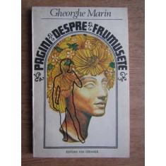 Gheorghe Marin - Pagini despre frumusete (1985)