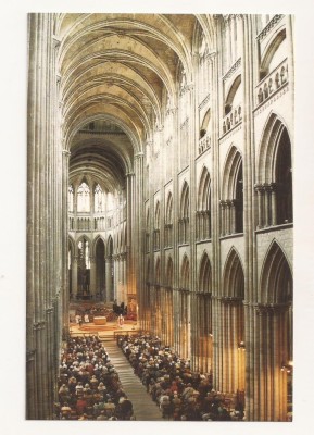 FA77-Carte Postala- FRANTA - Cathedrale Notre Dame, necirculata foto
