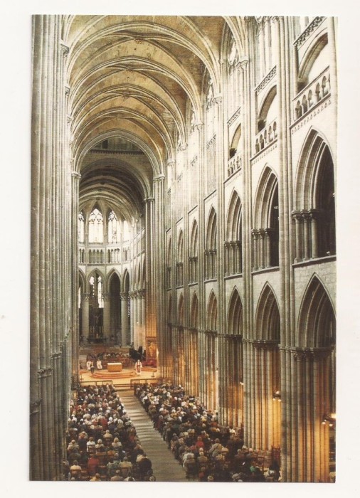 FA77-Carte Postala- FRANTA - Cathedrale Notre Dame, necirculata