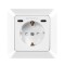 PRIZA LOGILINK, pentru perete, Schuko x 1, 2xUSB-C PD 25W , 230V AC, 50 Hz, 16A, protectie IP20, adancime 29.5mm, alb, &quot;PA0331&quot; (timbru verde 0.18 lei