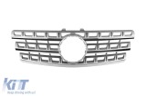 Grila crom/gray potrivita pentru Mercedes ML W164 2009-2011 Performance AutoTuning