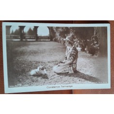 Carte postala, Constance Talmadge, vedetă americană de film mut, 1898-1973