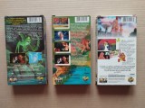 Casete VHS - Trilogia completă Prințesa Lebădă 1, 2, 3 - Set de 3 casete - distribuitor TGM
