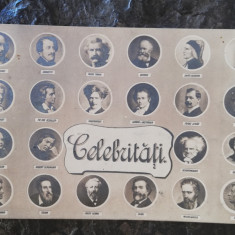 Carte postala Celebritati, Maier si Stern, 1910,necirculata, rara