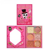 Paleta iluminatoare, flippy, 6 nuante, halloween, culori calde, dreptunghiulara, 160g, valabilitate 24 luni, 17.4x11.5x1.3 cm, varianta b, nude-rose