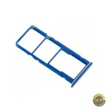 Suport SIM - Card Samsung Galaxy A03 Core A032 Albastru, Aftermarket