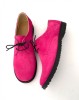 Pantofi din piele naturala intoarsa Pax Fucsia, 35 - 41, Fuchsia, Ingiro