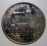 2.042 GERMANIA RDG DDR THOMAS KIRCHE LEIPZIG 5 MARK 1984 A XF/AUNC, Europa, Cupru-Nichel