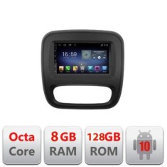 Navigatie Renault Trafic 2014-2017 F-rt09 Octa Core cu Android Radio Bluetooth Internet GPS WIFI DSP 8+128GB 4G CarStore Technology