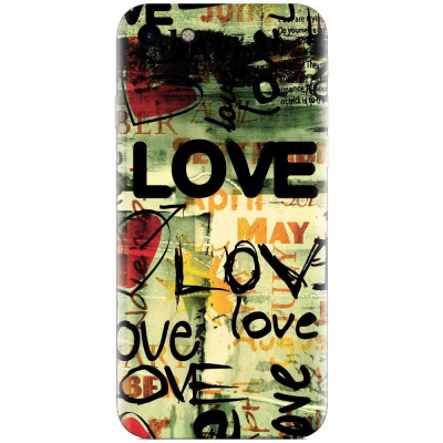 Husa silicon pentru Apple Iphone 8, Love Artwork foto