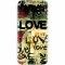 Husa silicon pentru Apple Iphone 6 Plus, Love Artwork
