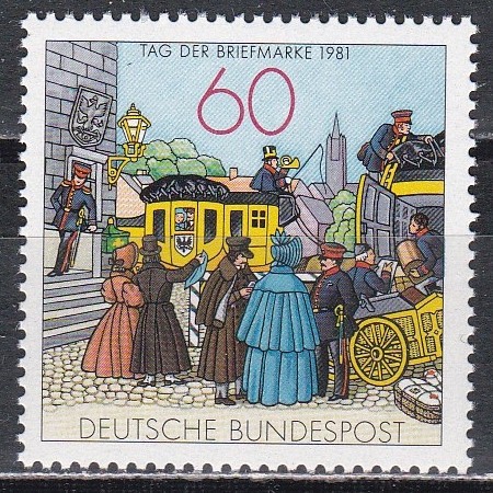 Germania 1981 - Ziua Timbrului, MNH