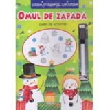 Scriem stergem si... iar scriem. Omul de zapada carte cu activitati, Erc Press