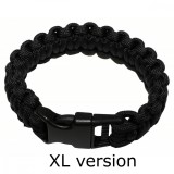 Bratara paracord XL neagra MFH Marime haine M INTL OutsideGear Venture