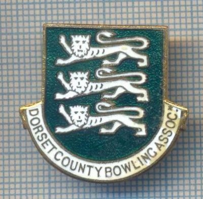 AX 336 INSIGNA BOWLING - DORSET COUNTY BOWLING ASSOC. -MAREA BRITANIE foto