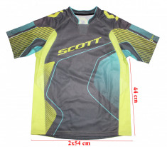 Tricou sintetic downhill freeride Scott barbati marimea L foto