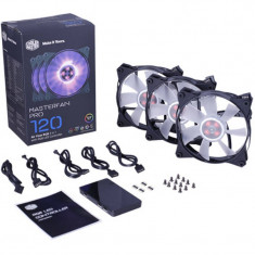 Ventilator pentru carcasa Cooler Master MasterFan Pro 120 AF RGB AIRFLOW Pack foto