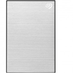 HDD Extern Seagate One Touch 4TB, 2.5, USB 3.2 Gen 1, Aluminiu, Argintiu