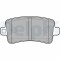 DELPHI LP2084 set placute frana,frana disc