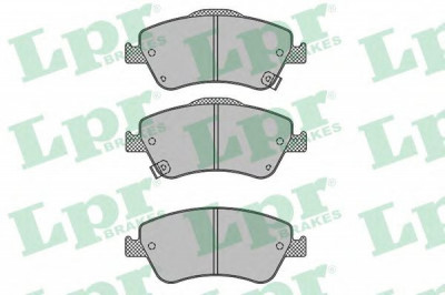 Set placute frana,frana disc TOYOTA AURIS (NRE15, ZZE15, ADE15, ZRE15, NDE15) (2006 - 2012) LPR 05P1316 foto