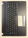 Carcasa superioara cu tastatura palmrest Laptop, ASUS PRO, 90NX0171-R31US0, 13N0-TBA0801, 13NX0031P03211, 13NX00U1AP0301, P240UA-A, neagra, layout US