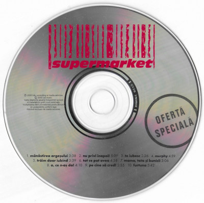 CD Supermarket &amp;lrm;&amp;ndash; Ofertă Specială, original, fără copertă foto