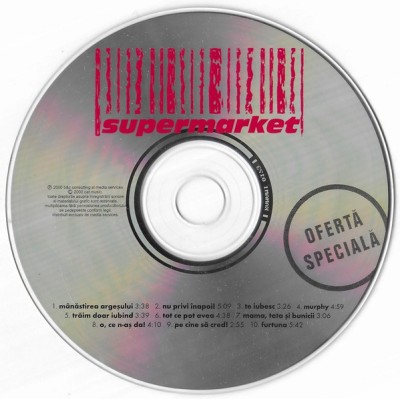 CD Supermarket &amp;lrm;&amp;ndash; Ofertă Specială, original, fără copertă foto