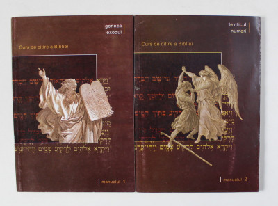 CURS DE CITIRE A BIBLIEI de FLORIN BICA si SEBASTIAN NEAGU , VOLUMELE I - II , 2010 foto