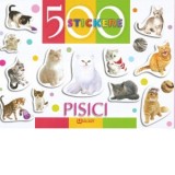 500 stickere. Pisici