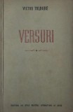 Versuri Victor Tulbure - Poezie Rom&acirc;nă, Antologie, Colectia Poesis, Limba Romana, Tip Coperta: Brosata/Cartonata, Stare Buna/Foarte Buna