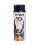 Vopsea Spray Auto Dacia Albastru Violet Metalizat Dupli-Color 350ml, Retus Auto, Uscare Rapida, Rezistenta UV