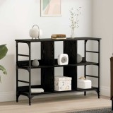 vidaXL Bufet cu depozitare Negru 102 x 32 x 73.5 cm Lemn compozit