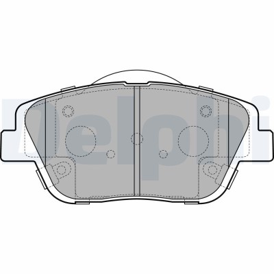 DELPHI LP2688 set placute frana,frana disc foto