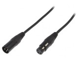 Cablu Audio XLR-XLR 5m, CLIFF