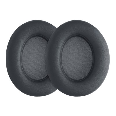 Set 2 Perne de urechi pentru casti Beats Studio 2/Studio 3 Wireless, Kwmobile, Gri, Piele ecologica, 45042.155 foto