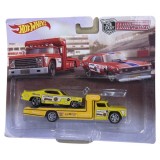 Masinute platforma galbena HotWheel replica