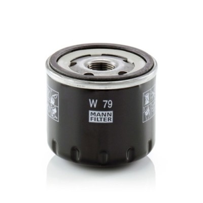 Filtru ulei Mann-Filter W79 Dacia Logan 202012, Logan II 20, Sandero 20 si Sandero II, Lodgy, Duster motorizari 1.5 dci Euro 5, E5, Clio 3, Cube, foto