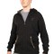 HANORAC FOX LW BLACK/CAMO PRINT ZIP HOODY MARIME S