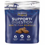 FISH4DOGS Support+ Digestion White Fish Morsels 225 g
