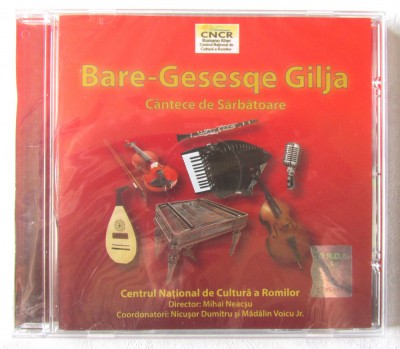 CD: Bare-Gesesqe Gilja / Cantece de sarbatoare. CD original, holograma, in tipla foto